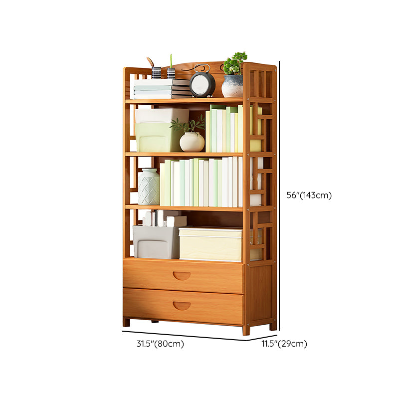 Contemporary 2 - Drawer Accent Chest, Rectangle Lacquered Chest in Natural