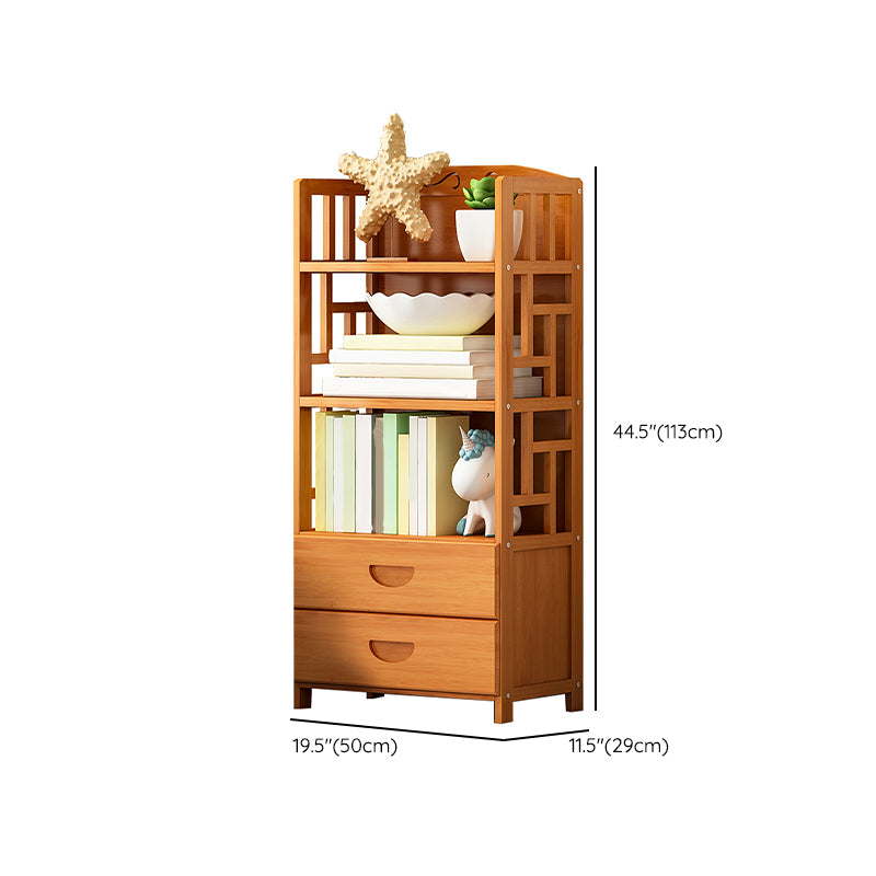 Contemporary 2 - Drawer Accent Chest, Rectangle Lacquered Chest in Natural
