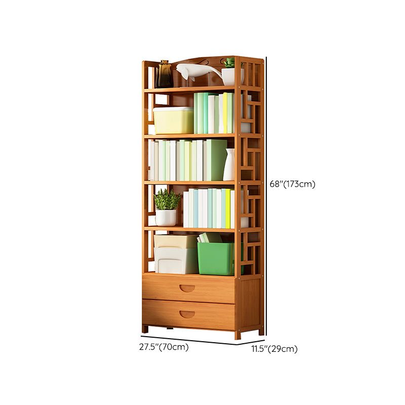Contemporary 2 - Drawer Accent Chest, Rectangle Lacquered Chest in Natural