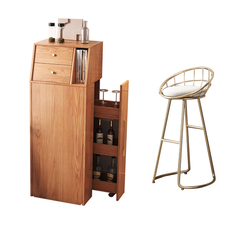 1/2/3 Pieces Table and Stool Set Wood Rectangular Pub Dining Set