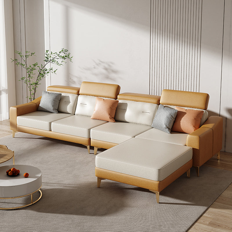 L-Shaped Reversible Sectional Sofas Water Resistant Sectionals