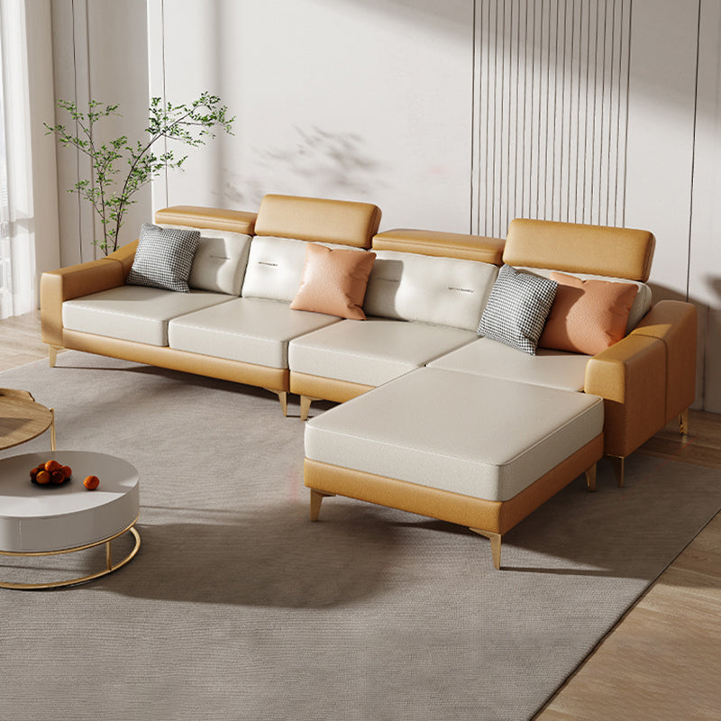 L-Shaped Reversible Sectional Sofas Water Resistant Sectionals