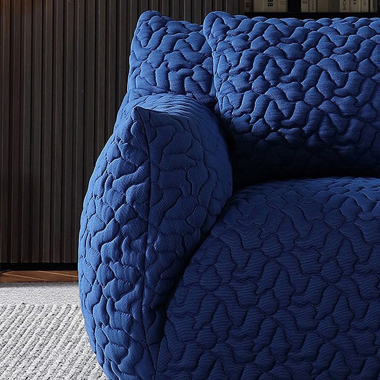 39.3" Wide Contemporary Style Single Sofa Chair Polyester Blend Arm Chair