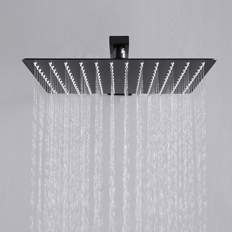 Modern Shower Trim Brass Temperature Control Handheld Shower Head Shower Combo