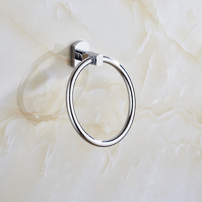 Modern Bath Hardware Set Stainless Steel Bath Shelf Towel Bar Bathroom Accessory Kit