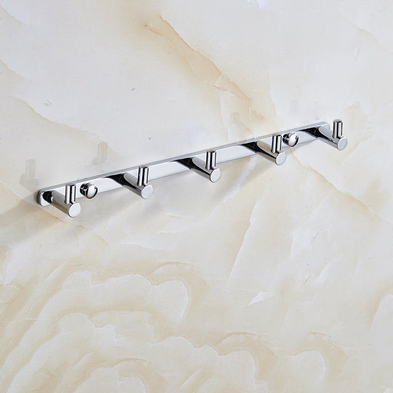 Modern Bath Hardware Set Stainless Steel Bath Shelf Towel Bar Bathroom Accessory Kit