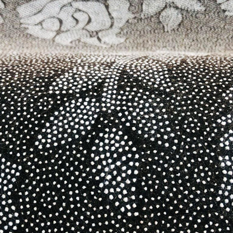 Orange Modern Carpet Graphic Polyester Carpet Tear Resistant Carpet for Drawing Room