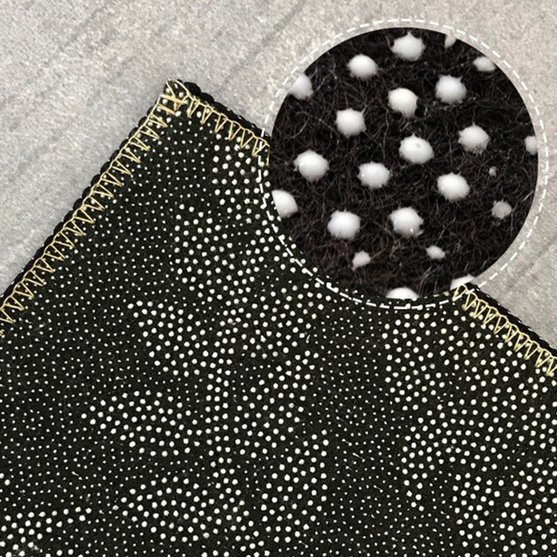 Gorgeous Geometric Rug Polyester Gray Rug Tear Resistant Rug for Living Room