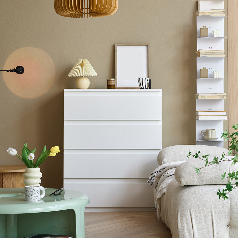 Modernism Storage Double Dresser Wood Dresser with 3/4/5/6/8 Drawers for Bedroom