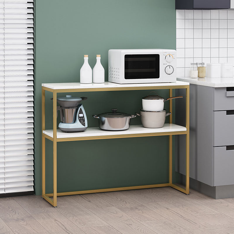 Home Dining Kitchen Island Table Modern Simple Rectangular Prep Table