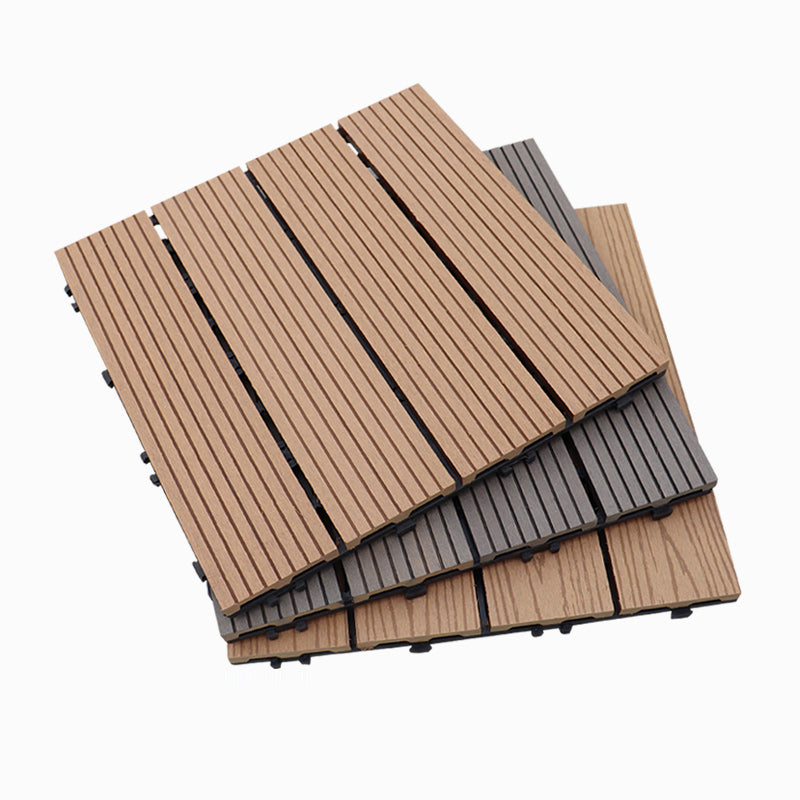 Deck Plank Loose Lay Manufactured Wood Outdoor Flooring Decking Tiles