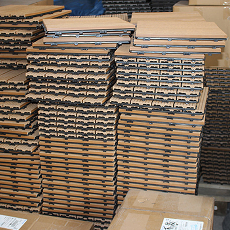 Deck Plank Loose Lay Manufactured Wood Outdoor Flooring Decking Tiles