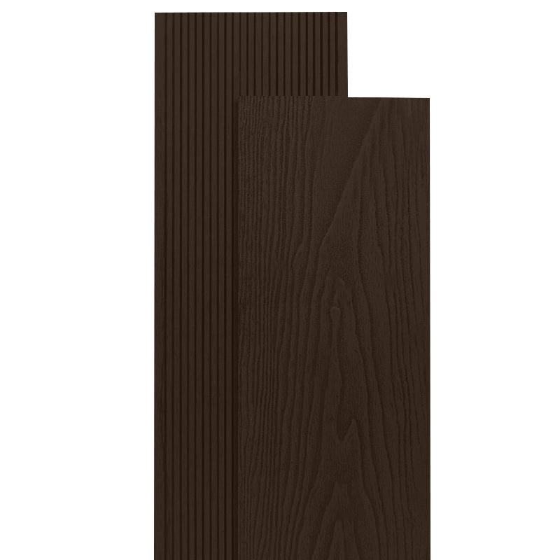 Composite Deck Plank Solid Color Wire Brushed Deck Tiles for Outdoor