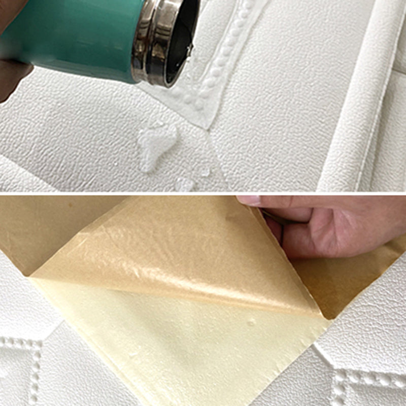 3D Wall Plate Gorgeous Style Simple Home Living Room Wall Panel (10-Pack)