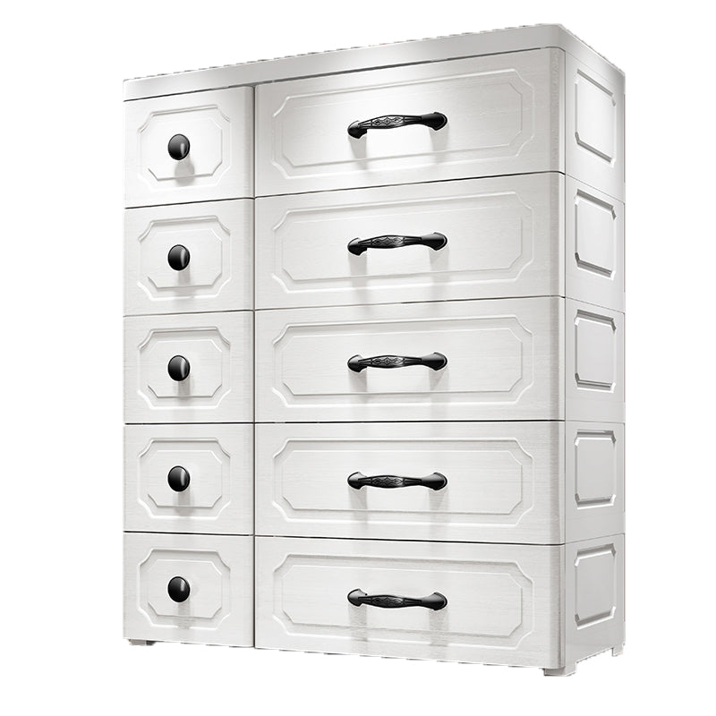 Scandinavian Nursery Dresser Chest Kids Nightstand with 6/5/10/12 Drawers