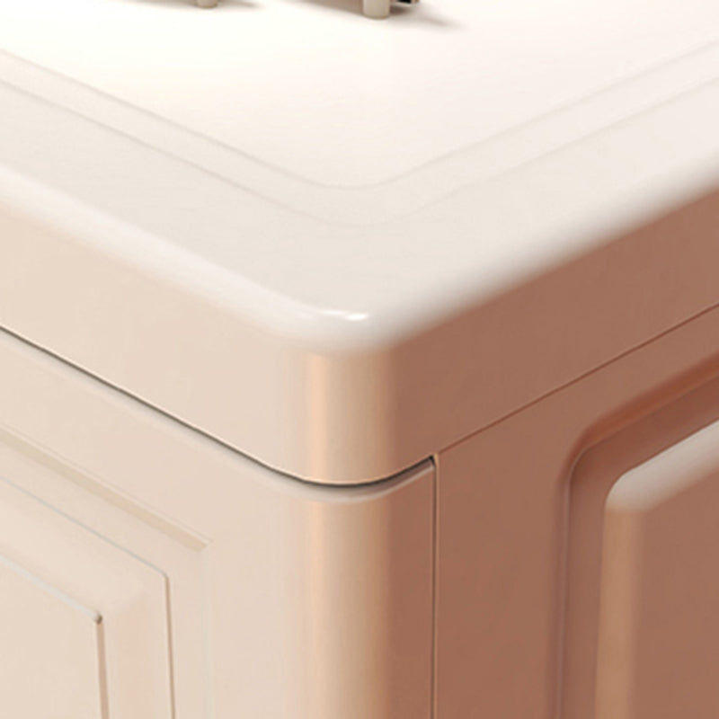 Plastic Scandinavian Kids Nightstand Chest Nursery Dresser with 6/5 Drawers