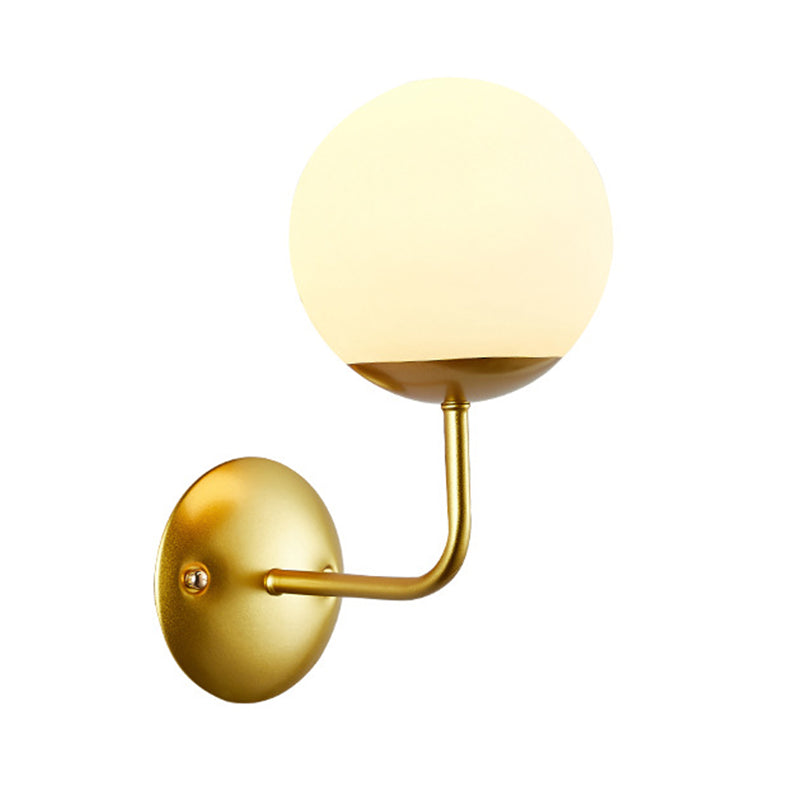 Nordic Style Metal Vanity Light Ball Shape Vanity Lamp for Shower Room
