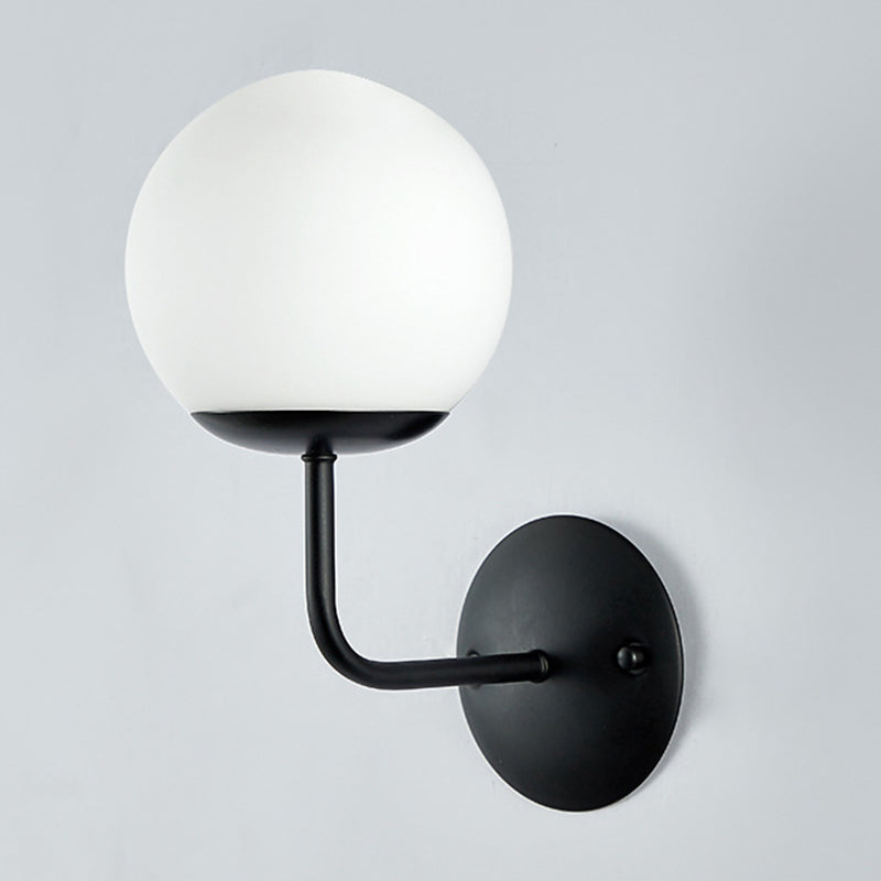 Nordic Style Metal Vanity Light Ball Shape Vanity Lamp for Shower Room