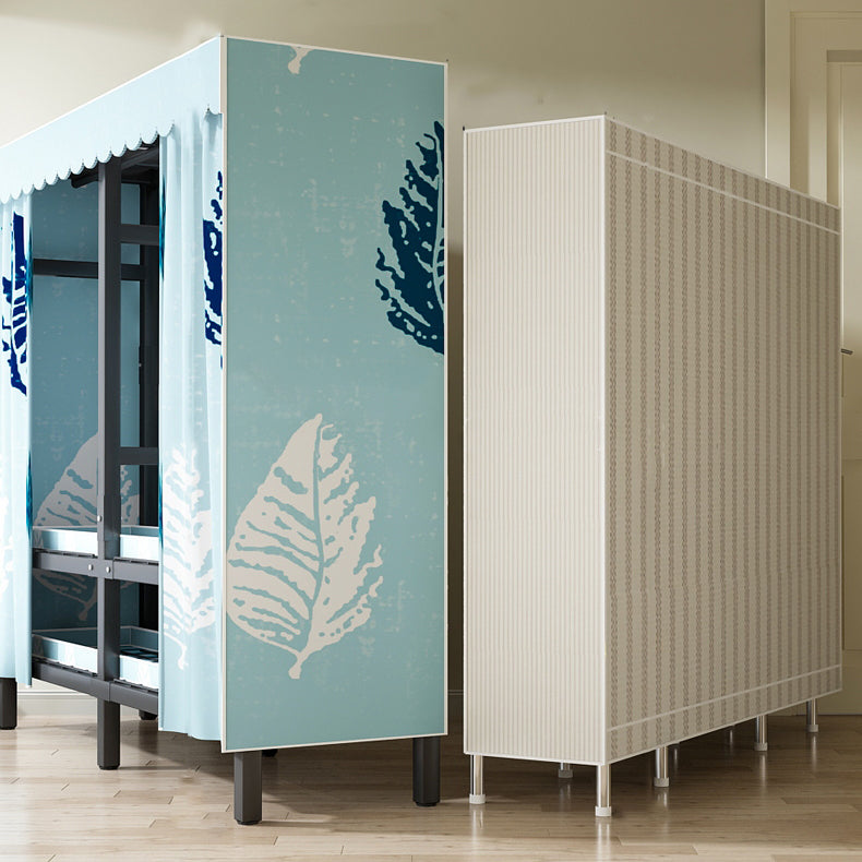 Foldable Freestanding Wardrobe Metal Frame Multifunctional Wardrobe