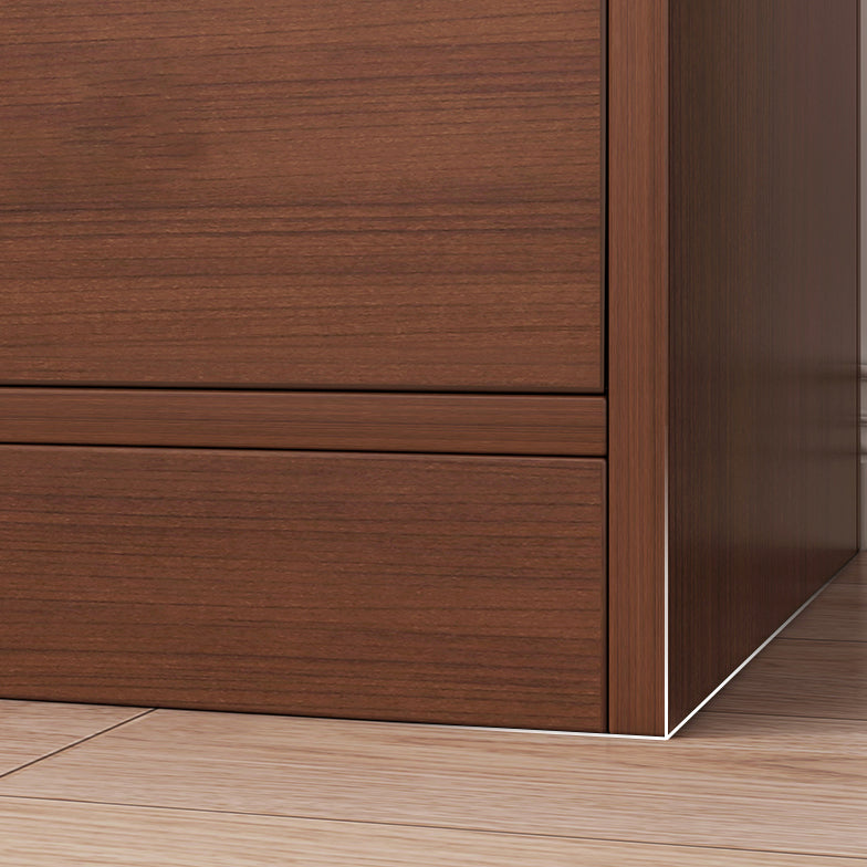 Contemporary Wood Frame Wardrobe Freestanding Wardrobe with 2 Soft Close Doors