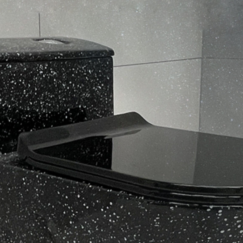 Traditional Flush Toilet Floor Mounted Siphon Jet Toilet Porcelain Bowl