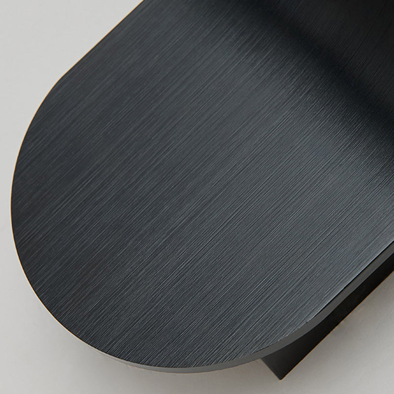 Contemporary Single Black/White Wall Mounted Sconce LED Metal Wall Light