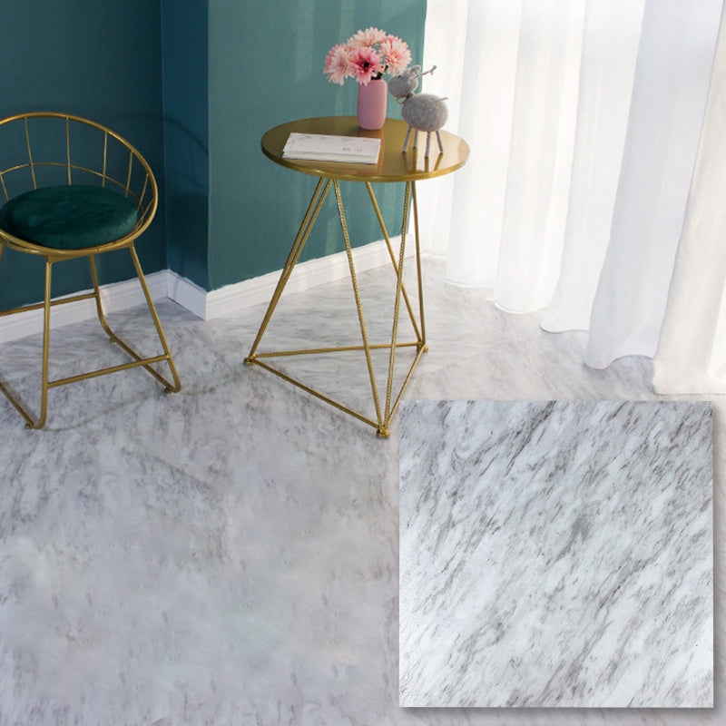 Modern Indoor Vinyl Flooring Marble Print Peel and Stick Vinyl Flooring