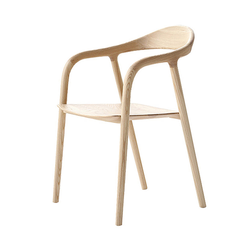 Solid Wood Dinette Set Modern Style 1/4/5/6 Pcs Dining Set with Rectangle Table