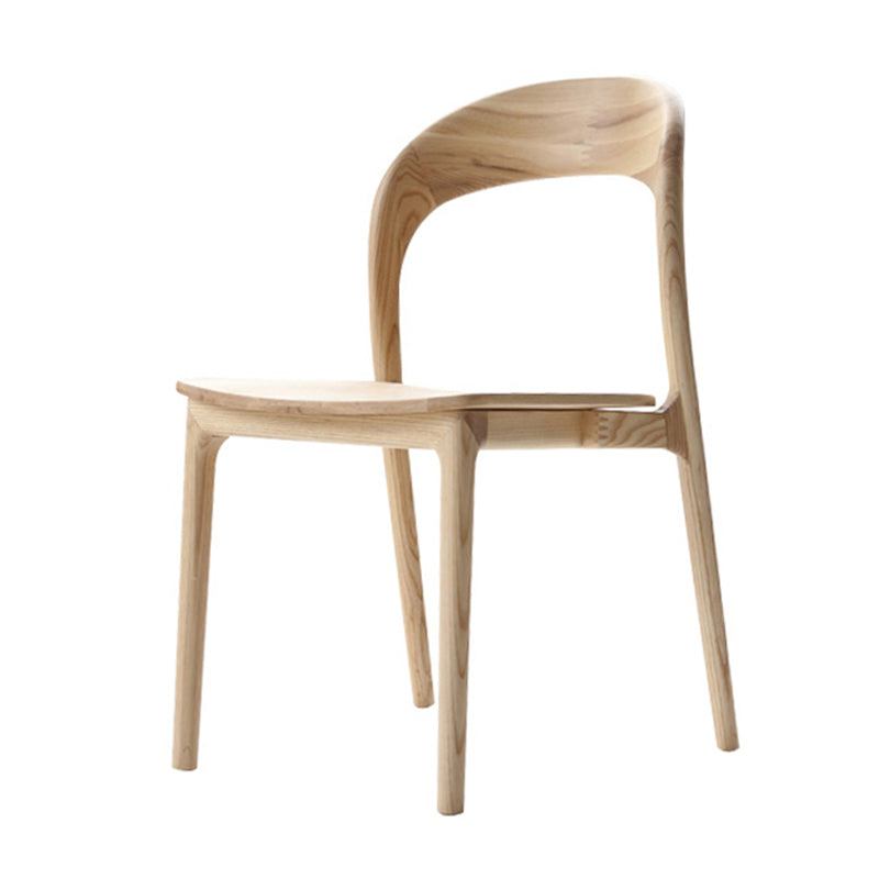 Solid Wood Dinette Set Modern Style 1/4/5/6 Pcs Dining Set with Rectangle Table