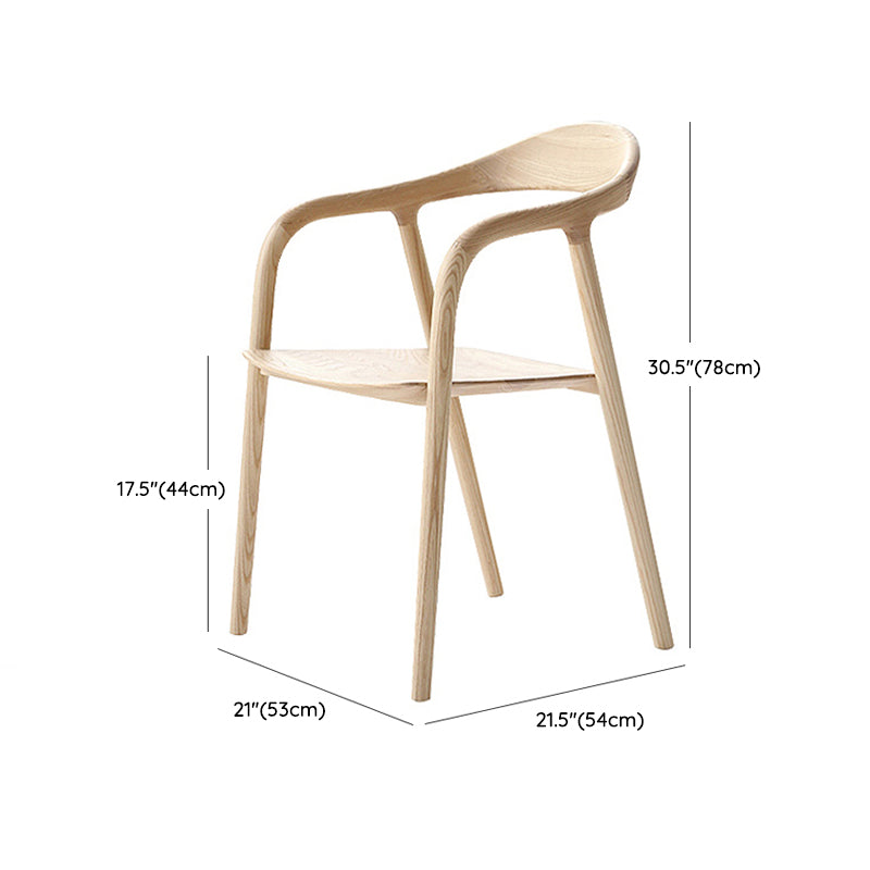 Solid Wood Dinette Set Modern Style 1/4/5/6 Pcs Dining Set with Rectangle Table