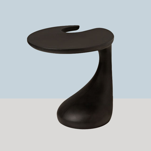 Naturally Shaped Accent Side Table Plastic C Side Table Side End Snack Table