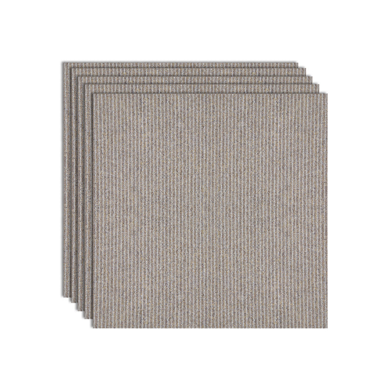 Office Room Carpet Tiles Solid Color Level Loop Square Carpet Tiles