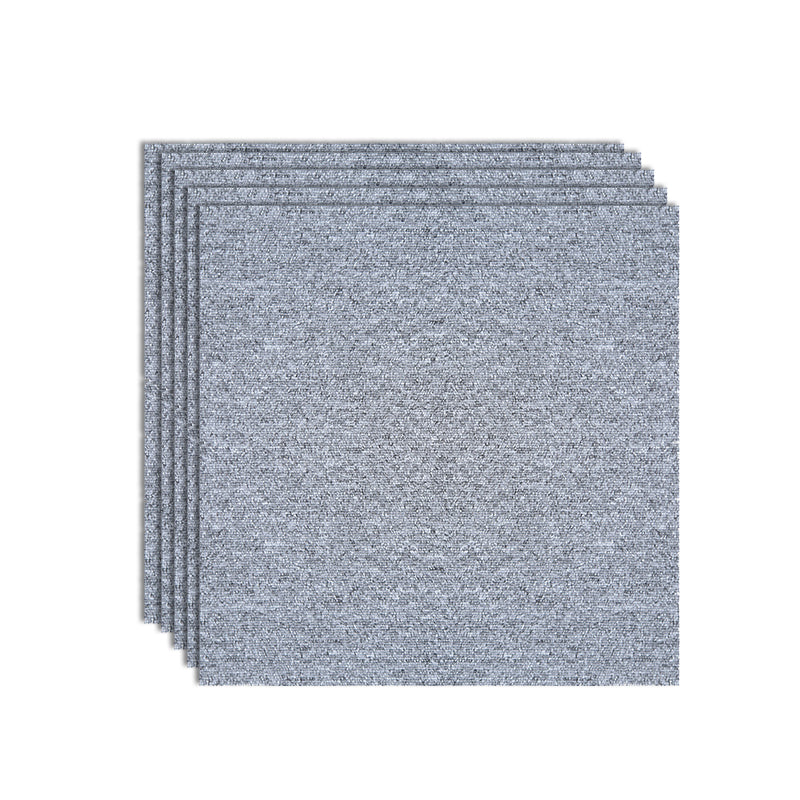 Office Room Carpet Tiles Solid Color Level Loop Square Carpet Tiles