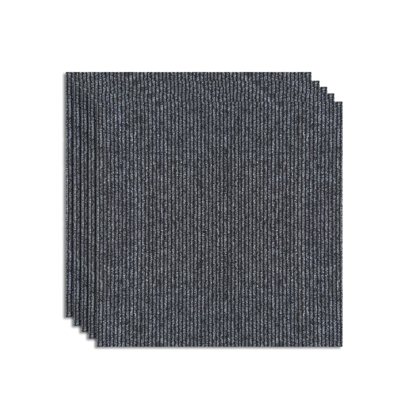 Office Room Carpet Tiles Solid Color Level Loop Square Carpet Tiles