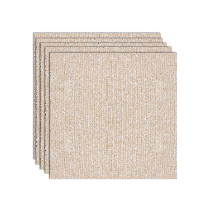 Office Room Carpet Tiles Solid Color Level Loop Square Carpet Tiles