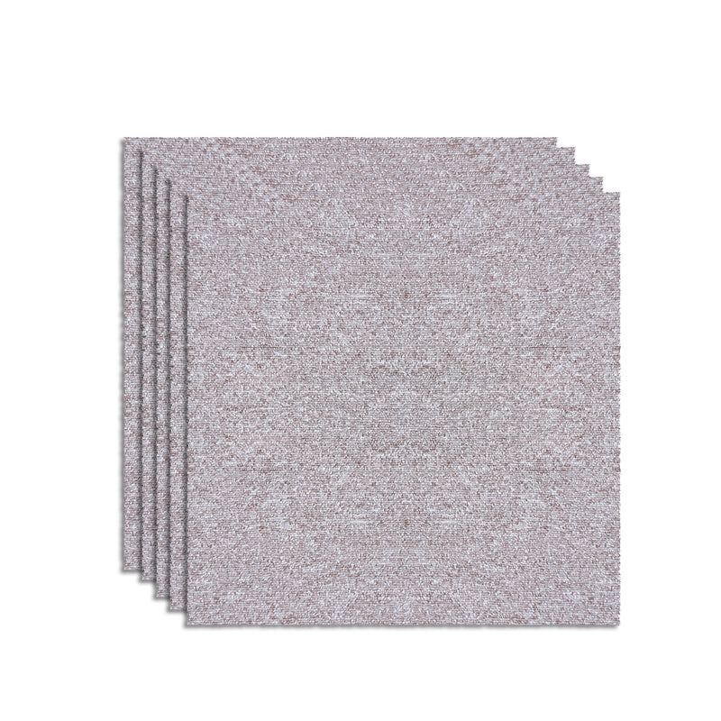 Office Room Carpet Tiles Solid Color Level Loop Square Carpet Tiles