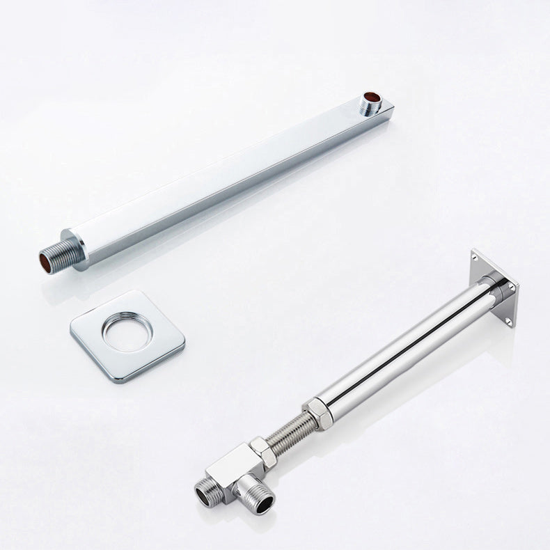 Modern Shower System Brass Adjustable Spray Pattern Ceiling Mounted Shower Combo