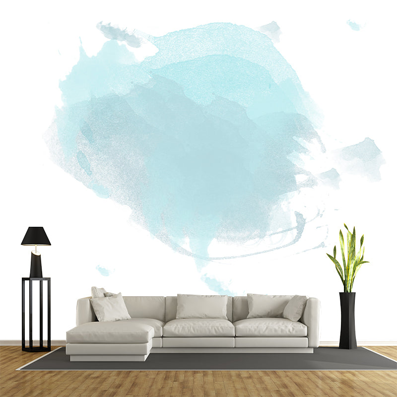 Abstract Illustration Mural Wallpaper Environment Friendly Bedroom Wall Mural
