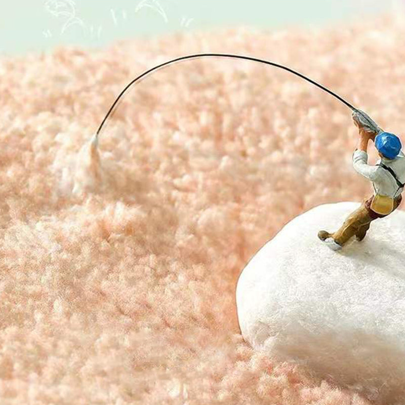 Yellow Modern Carpet Pattern Polyester Carpet Tear Resistant Carpet for Home Decor