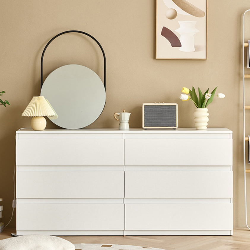 Modern Lingerie Chest Wood Vertical Storage Chest Dresser for Bedroom