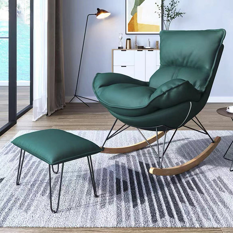 Simple Style Lounge Leisure Lazy Sofa Chair Bedroom Chaise Rocking Chair