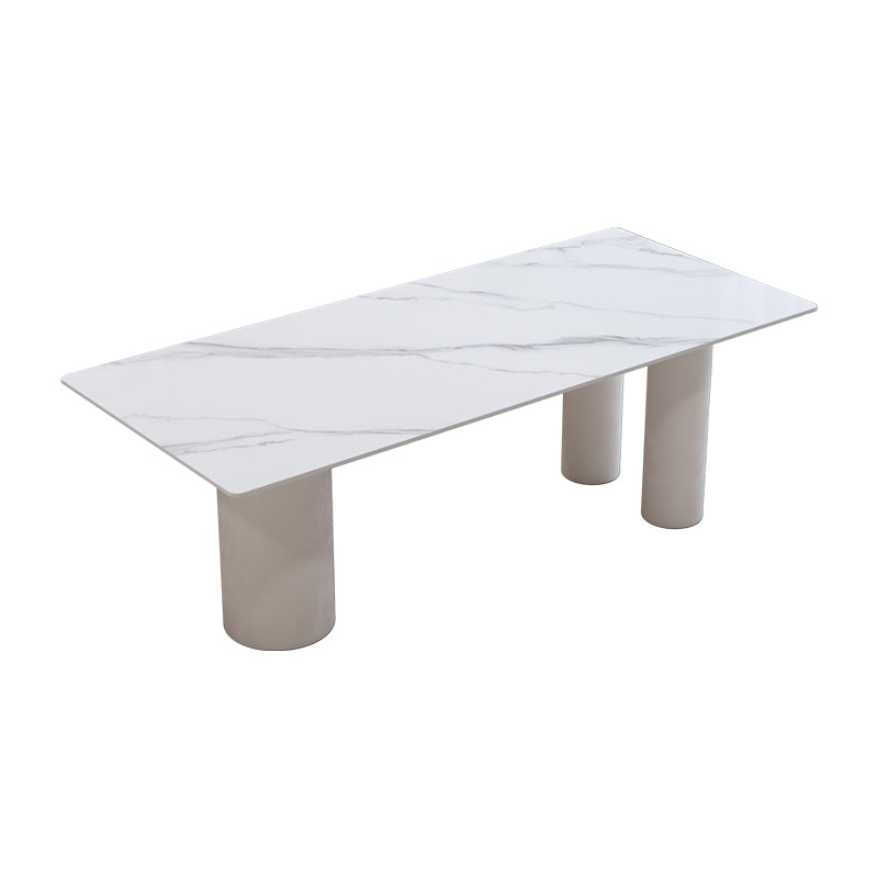 Contemporary Stone Furniture 1/5 Pcs Dining Room Table Set for Home