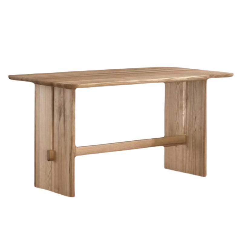 Modern Style Dining Room Set 1/2/3/4/5 Pcs Solid Wood Dining Set with Rectangle Table