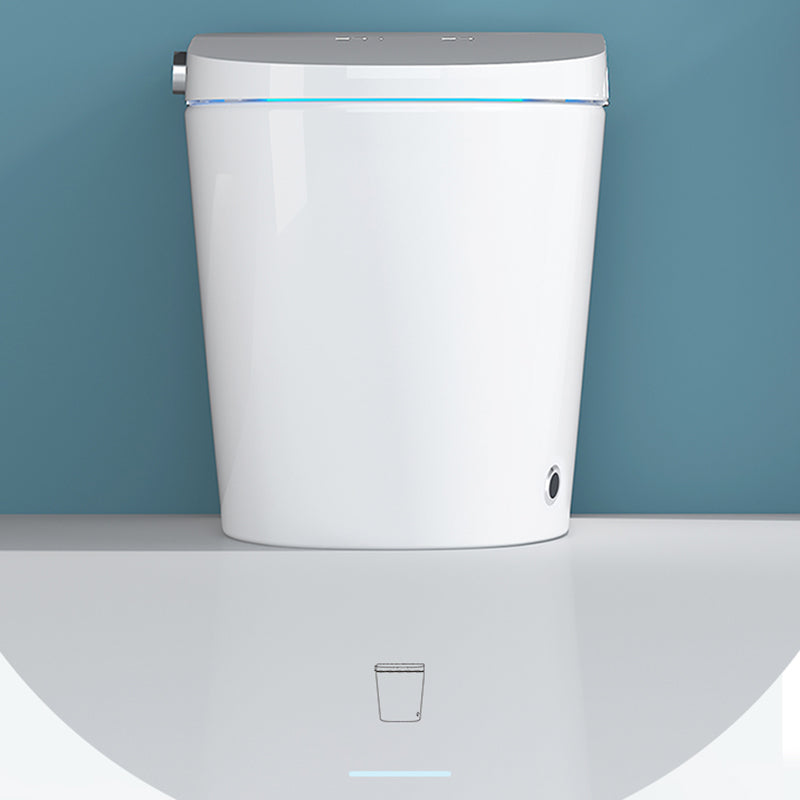 Floor Standing Bidet with Water Pressure Control and Warm Air Dryer