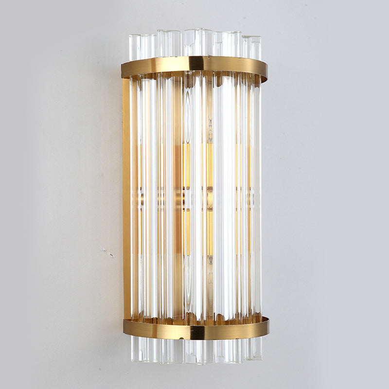 Geometric Wall Mount Lighting Simple Crystal 1 Light Wall Mounted Light for Bedroom