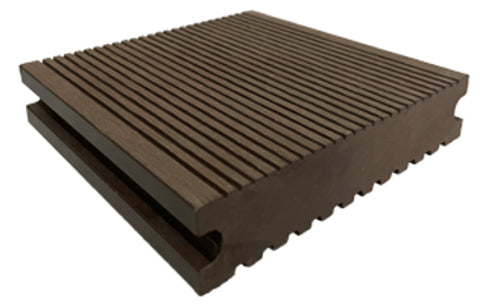 Composite Decking Tiles Garden Slat Nailed Patio Flooring Tiles