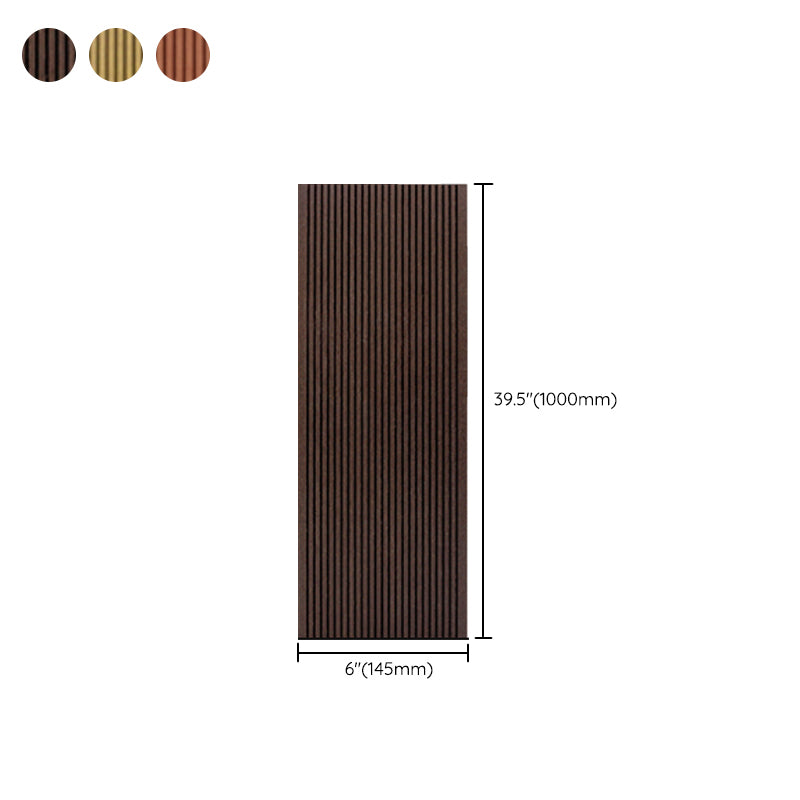Composite Decking Tiles Garden Slat Nailed Patio Flooring Tiles