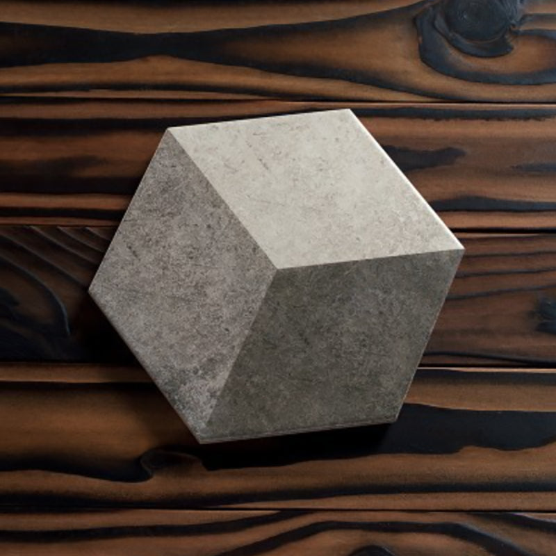 Modern Style Square Floor Tile Straight Edge Waterproof Concrete Floor Tile