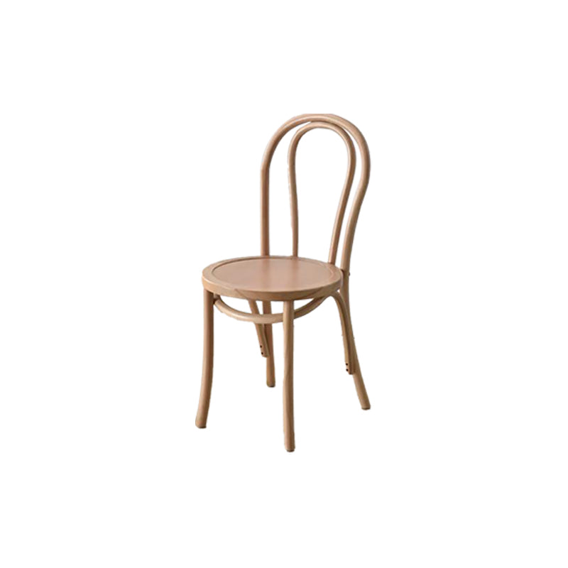 Industrial Kitchen Dining Chairs Solid Wood Windsor Back Side Chair