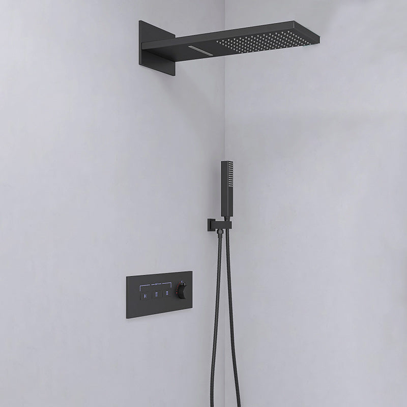 Modern Shower Head Combo Brass Handheld Shower Head Shower Trim